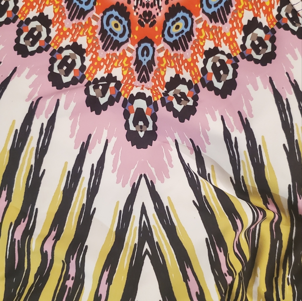 New one piece bathing suit. Native American designed. Adjustable straps sz xxl